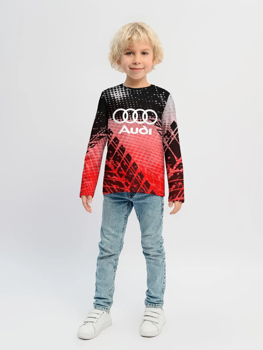 Детский лонгслив / Audi sport auto motors