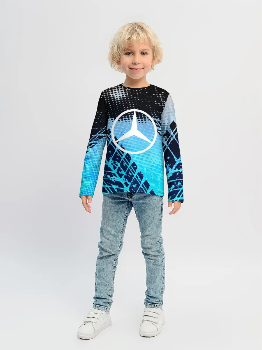 Детский лонгслив / Mercedes sport auto motors