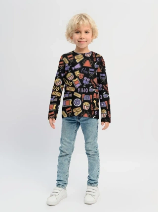 Детский лонгслив / Для киноманов