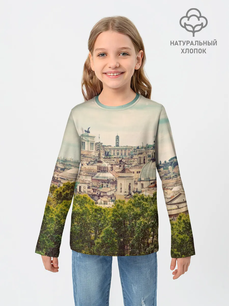 Детский лонгслив / Рим
