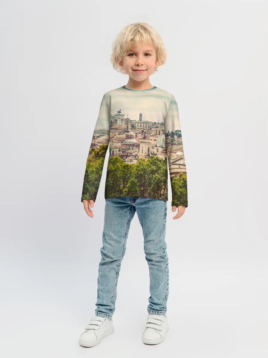 Детский лонгслив / Рим