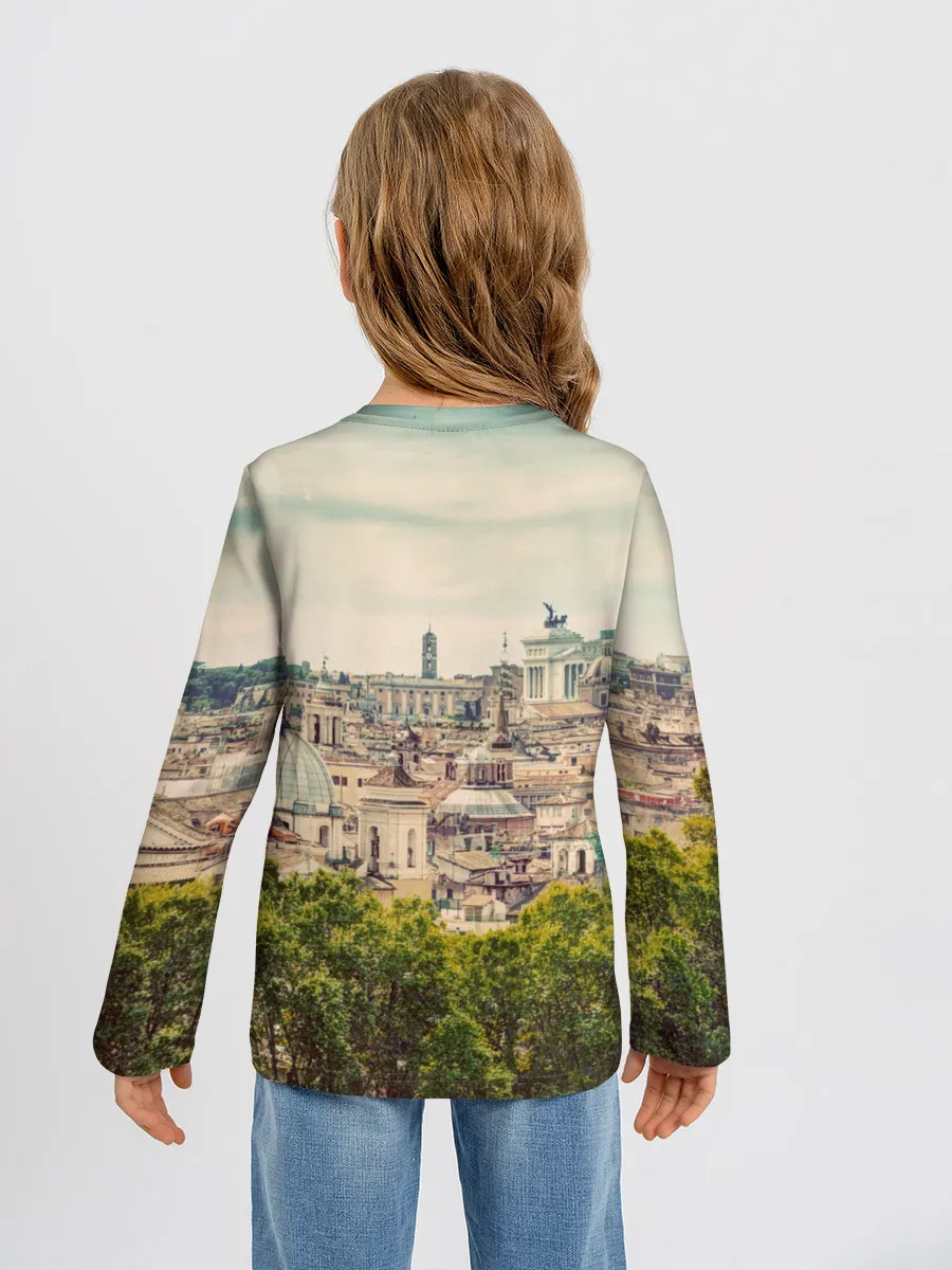 Детский лонгслив / Рим