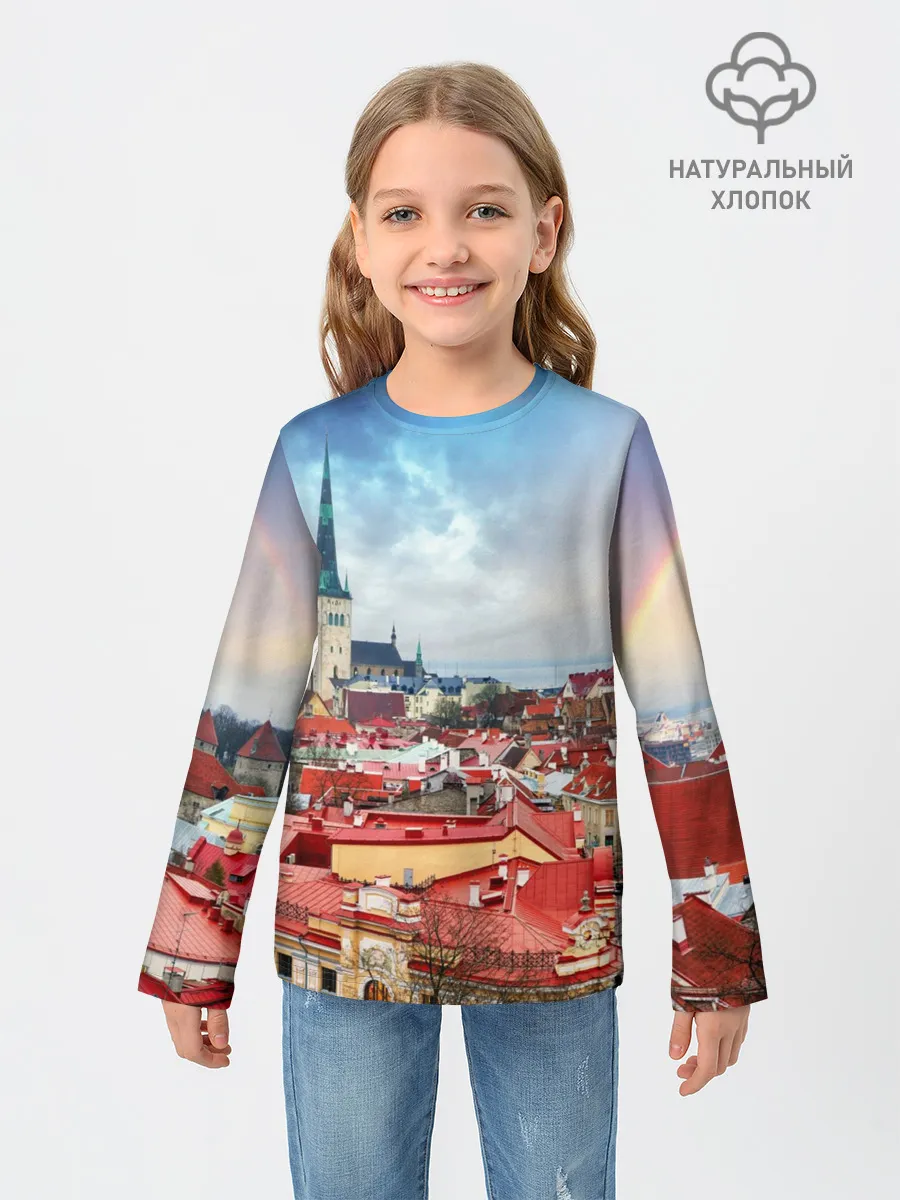 Детский лонгслив / Таллин