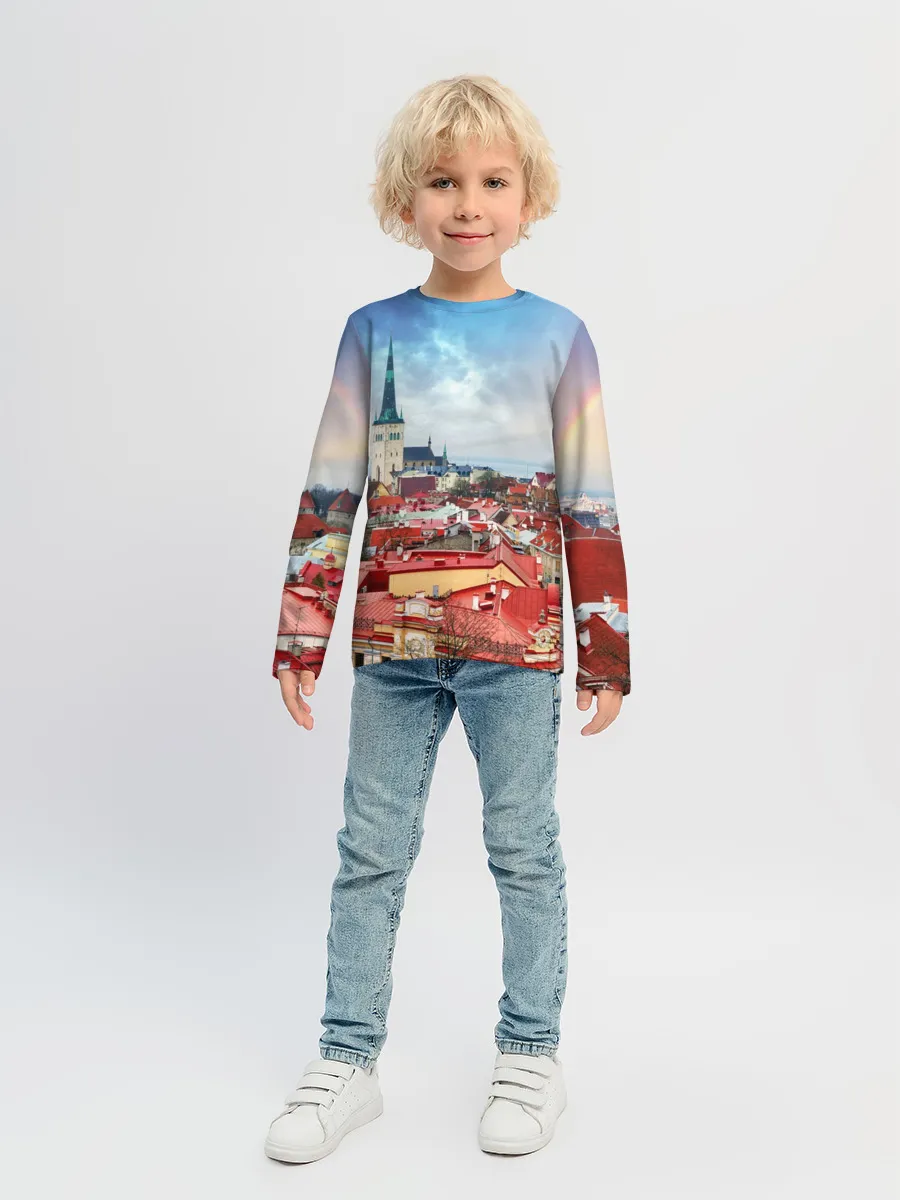 Детский лонгслив / Таллин
