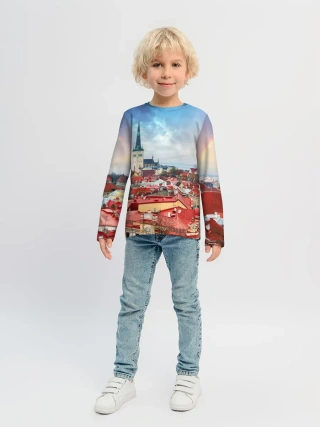 Детский лонгслив / Таллин