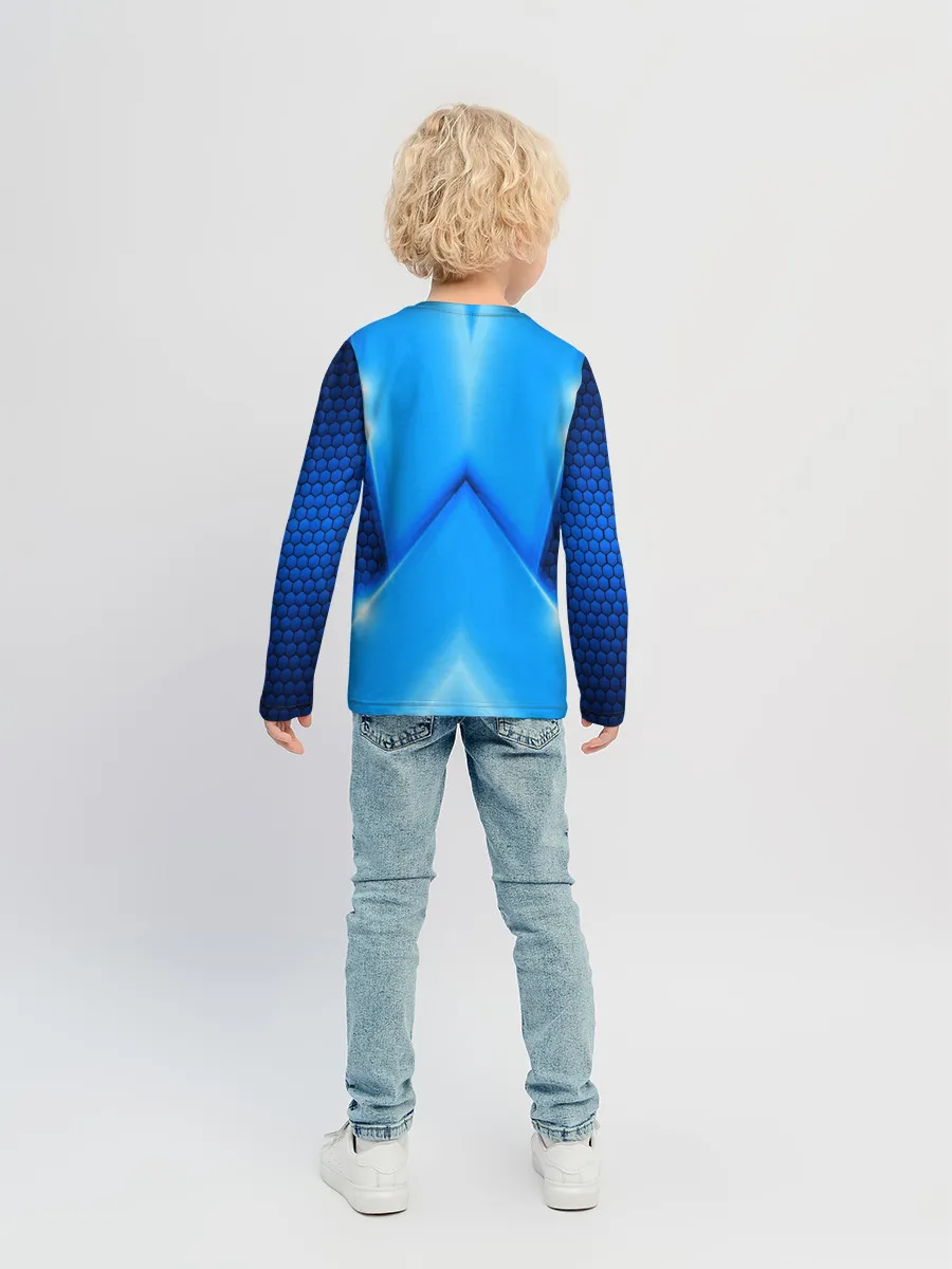 Детский лонгслив / Lexus car sport SKY