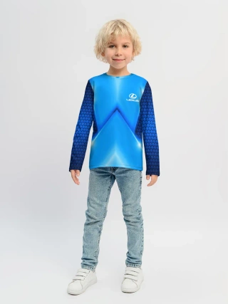 Детский лонгслив / Lexus car sport SKY