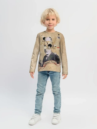 Детский лонгслив / Зигмунд Фрейд