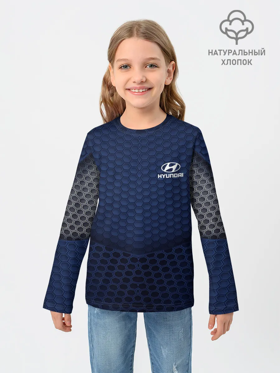 Детский лонгслив / Hyundai SPORT MOTORS