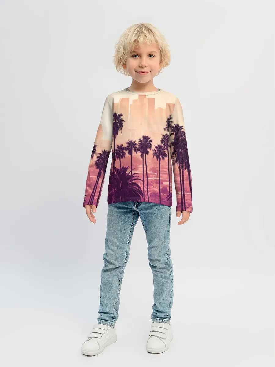 Детский лонгслив / Los Angeles