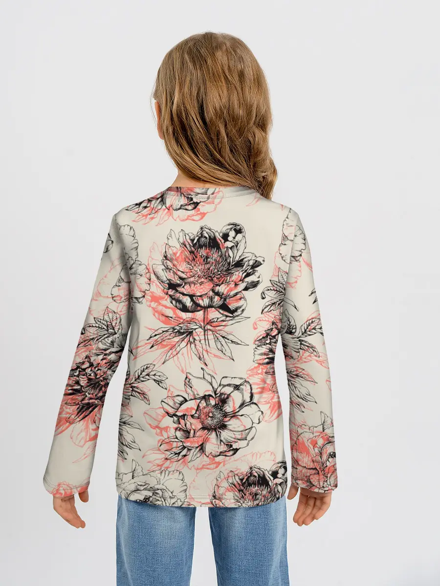 Детский лонгслив / Цитаты Льва Толстого