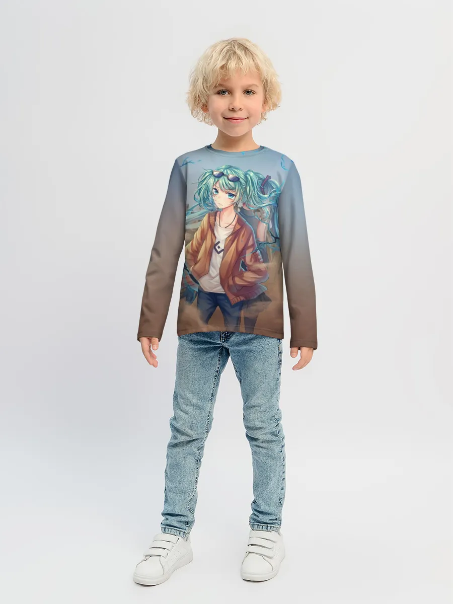 Детский лонгслив / Suna Miku