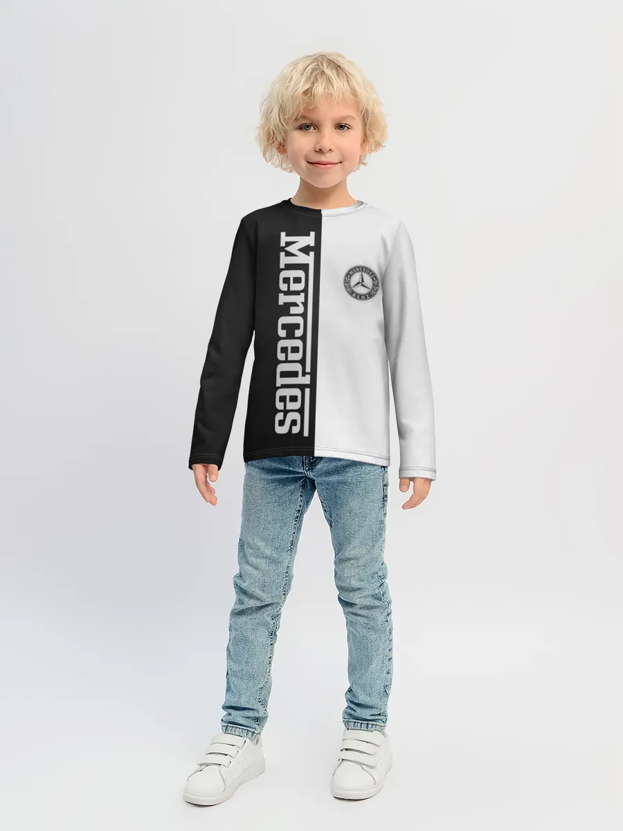 Детский лонгслив / Mercedes W&B