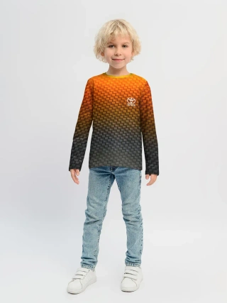 Детский лонгслив / TOYOTA COLLECTION CARBON