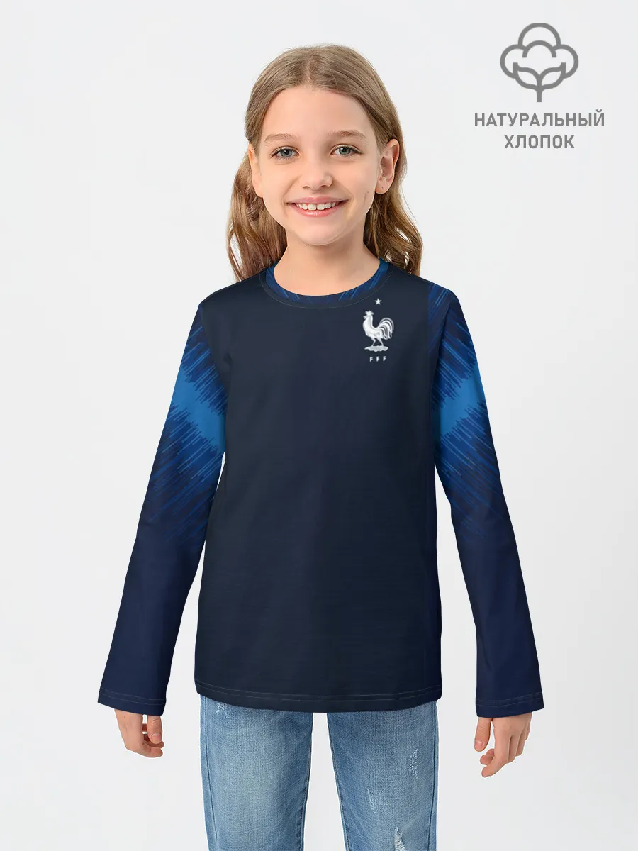 Детский лонгслив / France home WC 2018