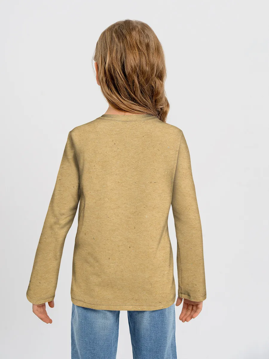 Детский лонгслив / Ученый