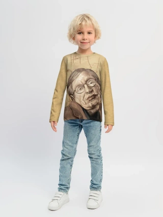 Детский лонгслив / Ученый