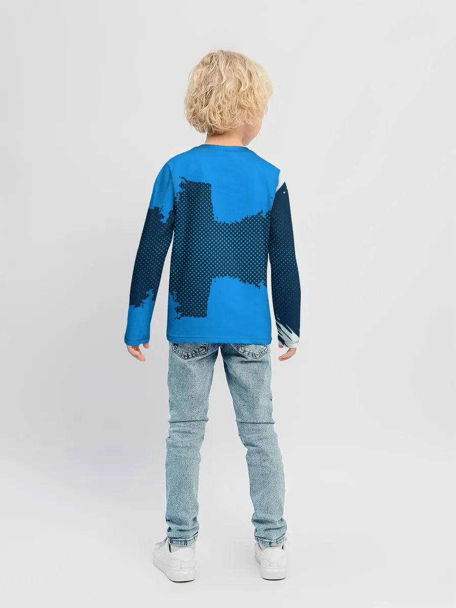 Детский лонгслив / ARSENAL SPORT BLUE