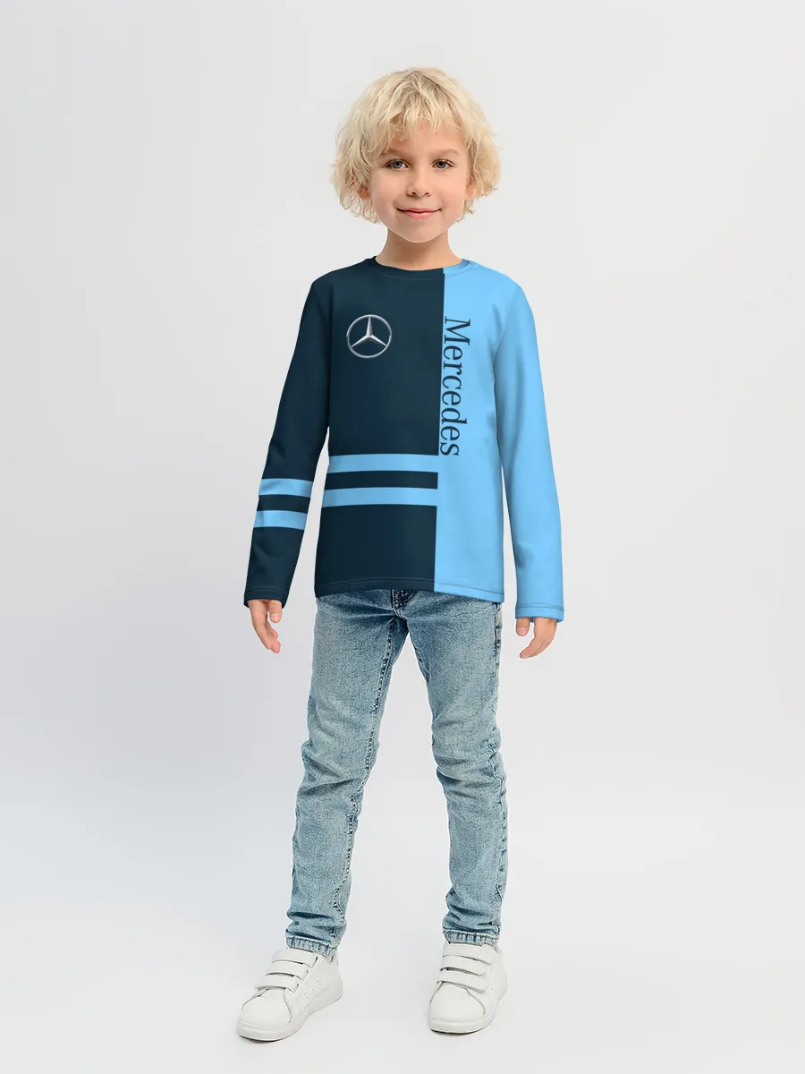 Детский лонгслив / Mercedes