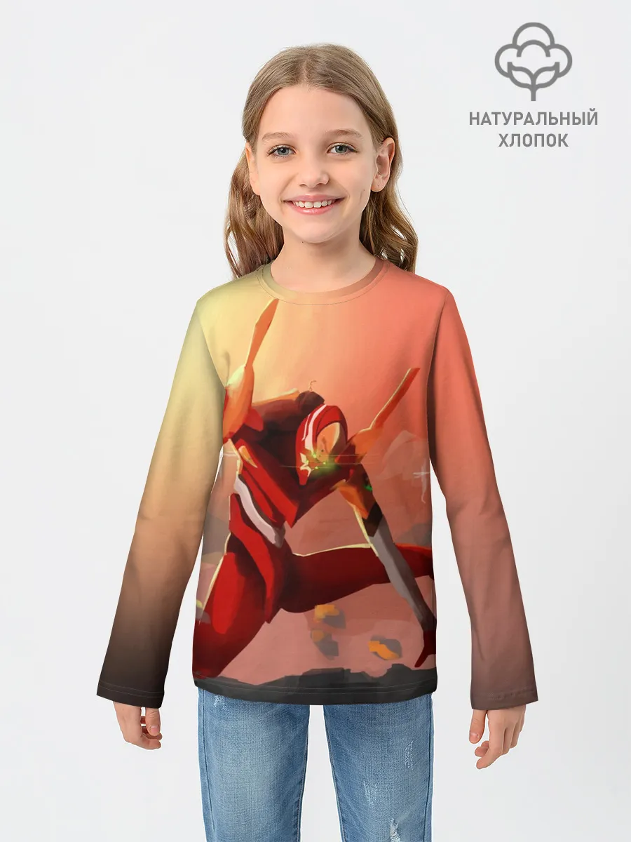 Детский лонгслив / Asuka Langley Soryu