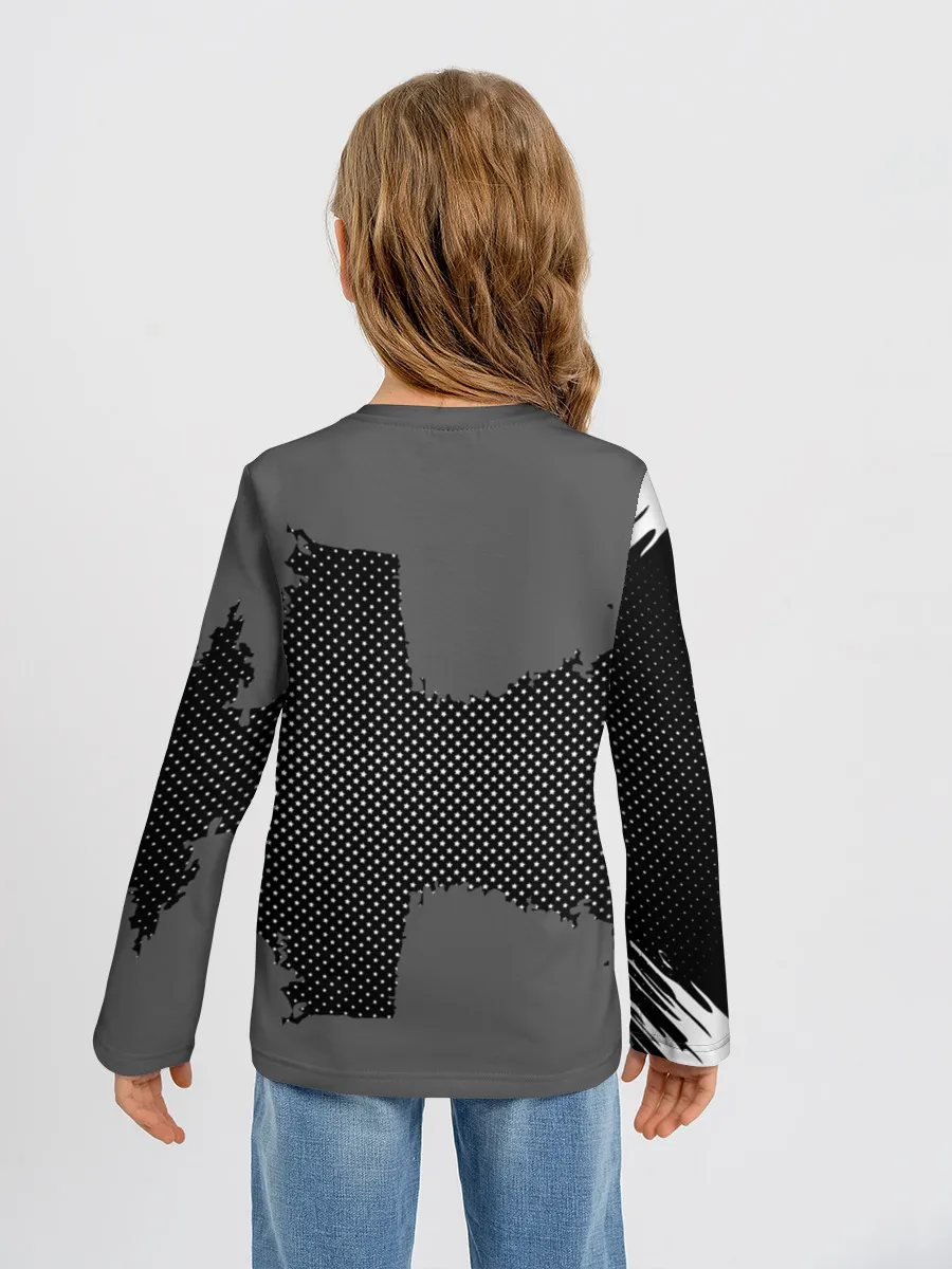 Детский лонгслив / BAYERN MUNCHEN GRAY