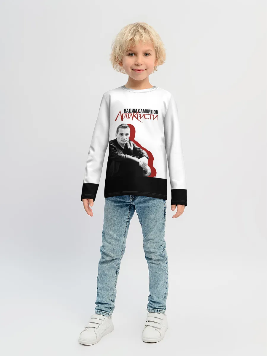 Детский лонгслив / Агата Кристи 7