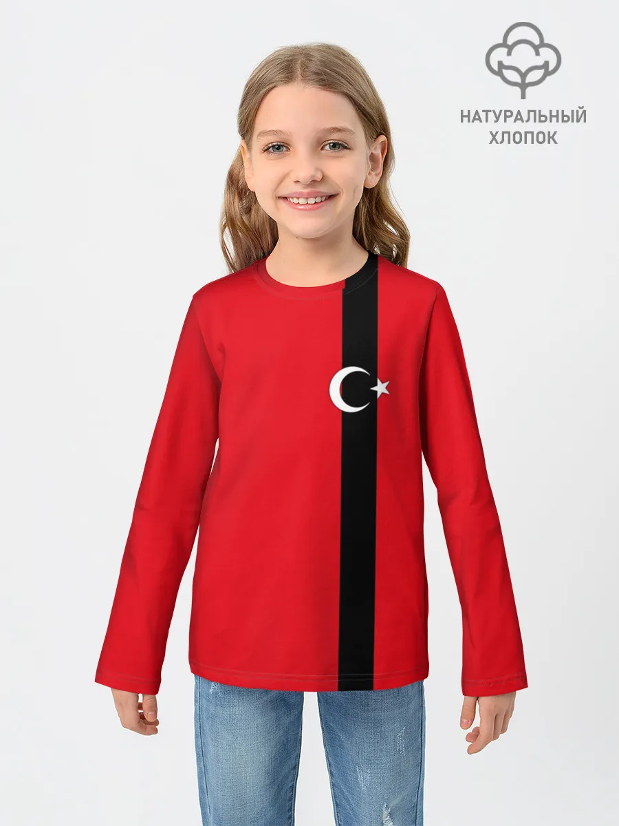 Детский лонгслив / Турция лента