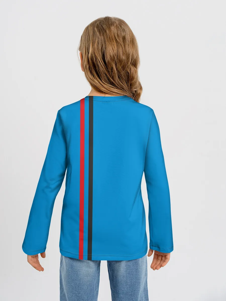 Детский лонгслив / ДНР, лента с гербом