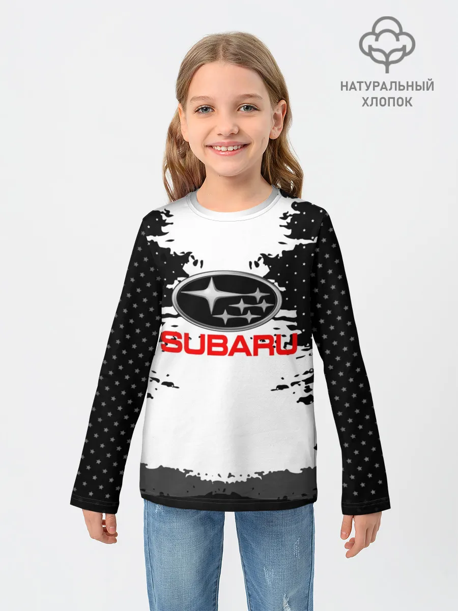 Детский лонгслив / Subaru
