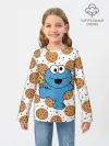 Детский лонгслив / Cookie monster