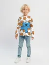 Детский лонгслив / Cookie monster