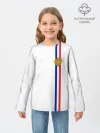 Детский лонгслив / Франция, лента с гербом