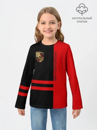 Детский лонгслив / Porsche