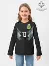 Детский лонгслив / Месси ЧМ 2018 гостевая