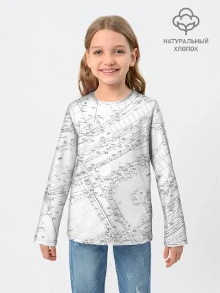 Детский лонгслив / Топография_01