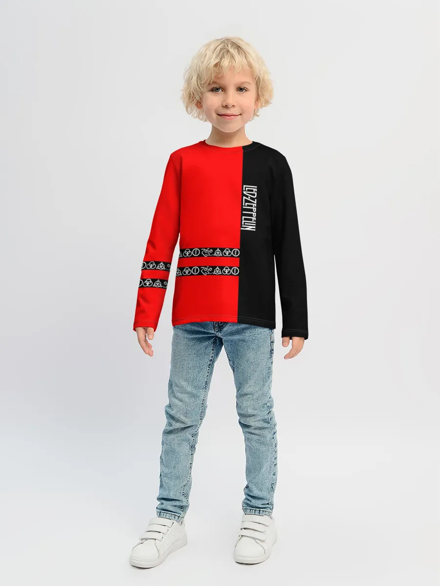 Детский лонгслив / led zeppelin