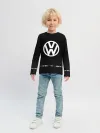 Детский лонгслив / Volkswagen sport auto abstract