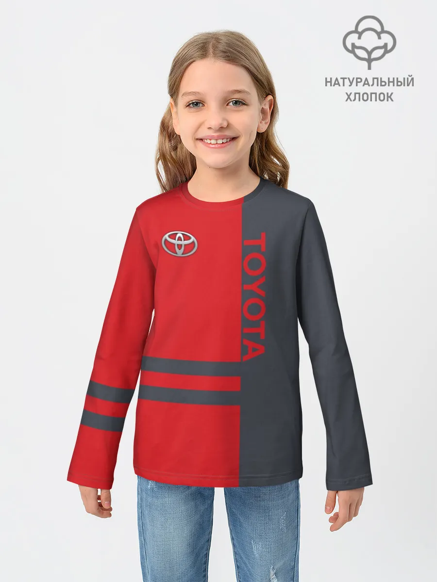 Детский лонгслив / Toyota