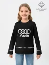 Детский лонгслив / Audi sport auto abstract