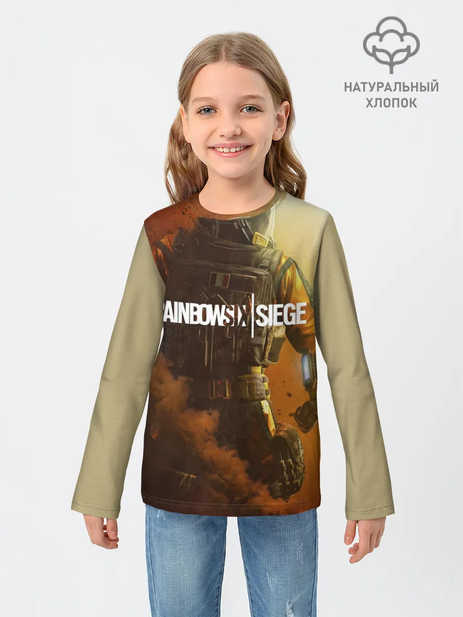 Детский лонгслив / RAINBOW SIX SIEGE OUTBREAK