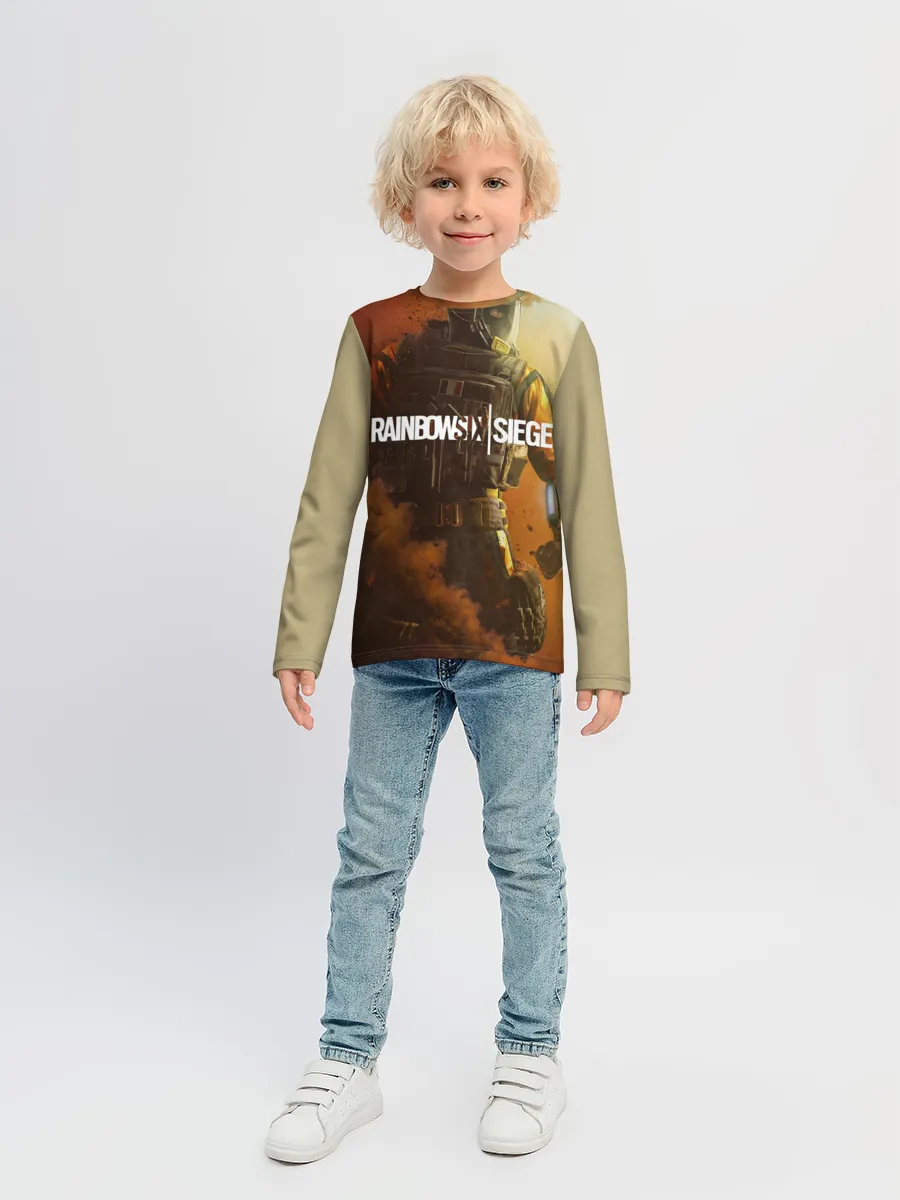 Детский лонгслив / RAINBOW SIX SIEGE OUTBREAK