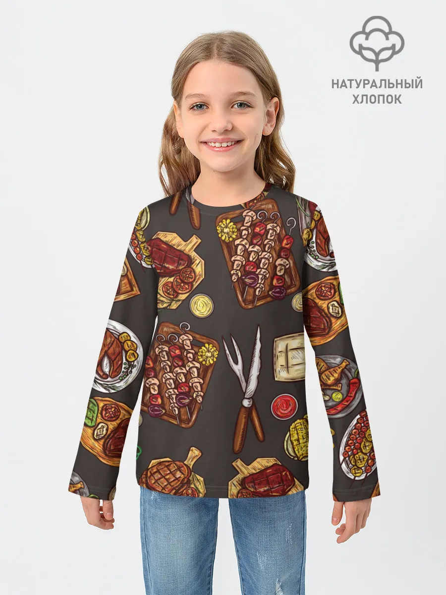 Детский лонгслив / Вкуснятина