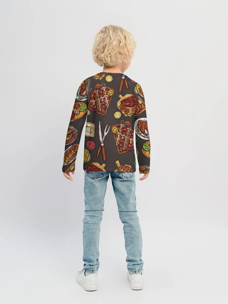 Детский лонгслив / Вкуснятина