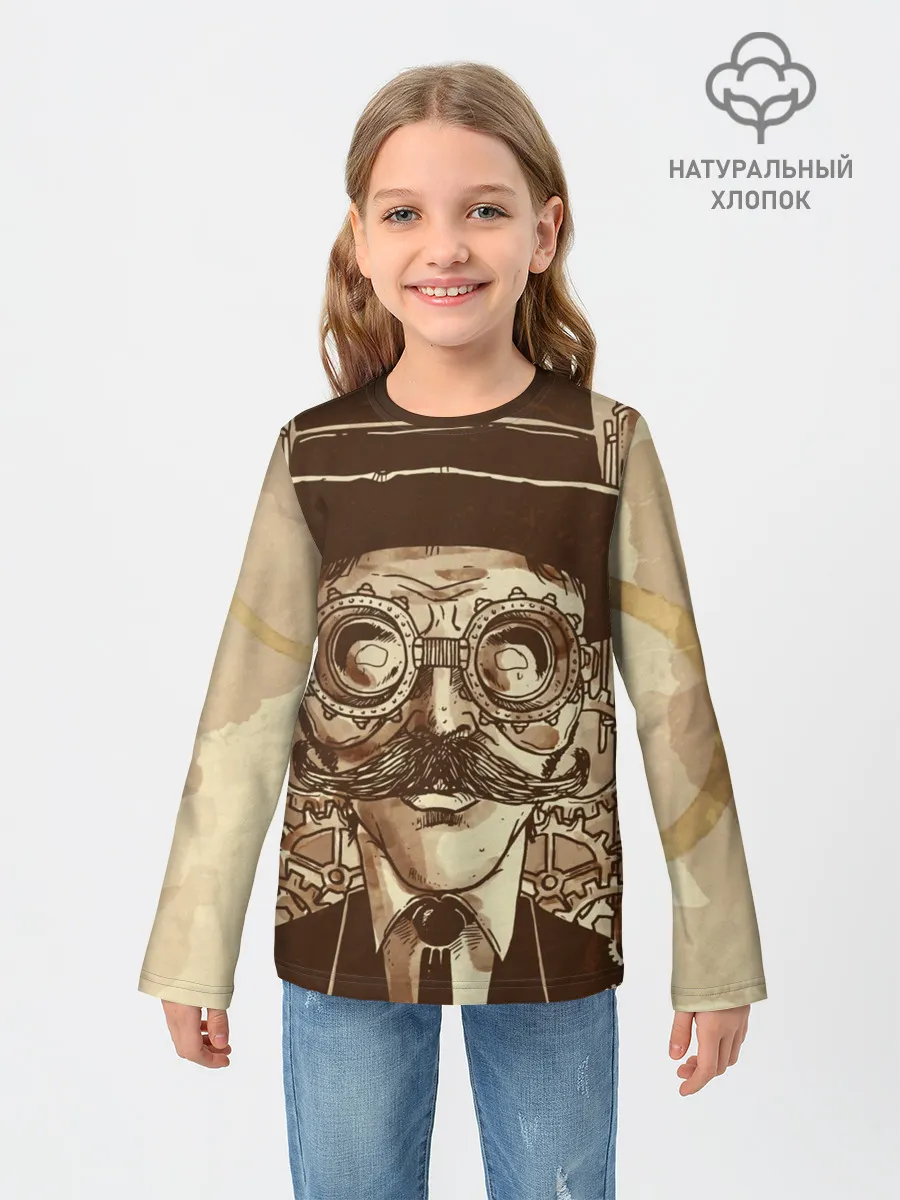 Детский лонгслив / Стимпанк