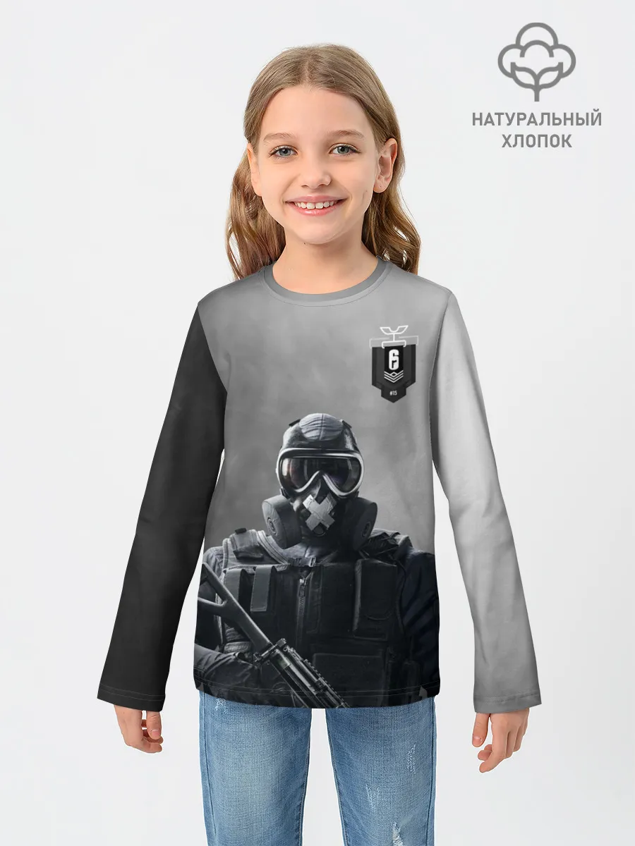 Детский лонгслив / rainbow six siege