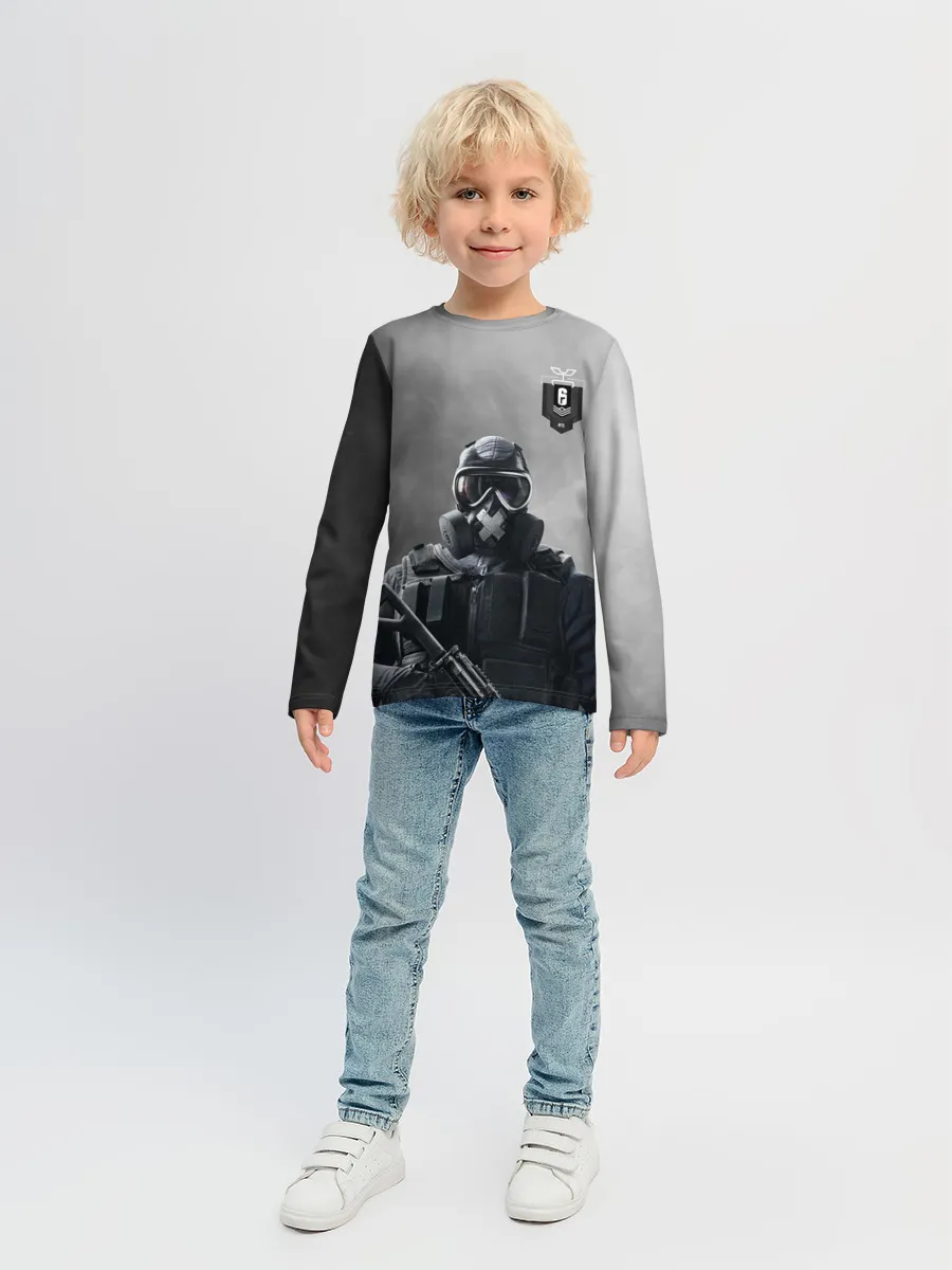 Детский лонгслив / rainbow six siege