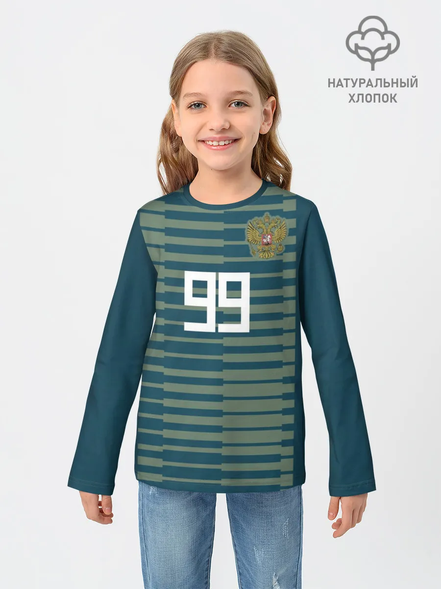 Детский лонгслив / Лунёв ЧМ 2018