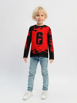 Детский лонгслив / RAINBOW SIX SIEGE OUTBREAK