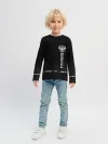 Детский лонгслив / Russia-collection black 2018