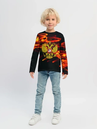 Детский лонгслив / RUSSIA
